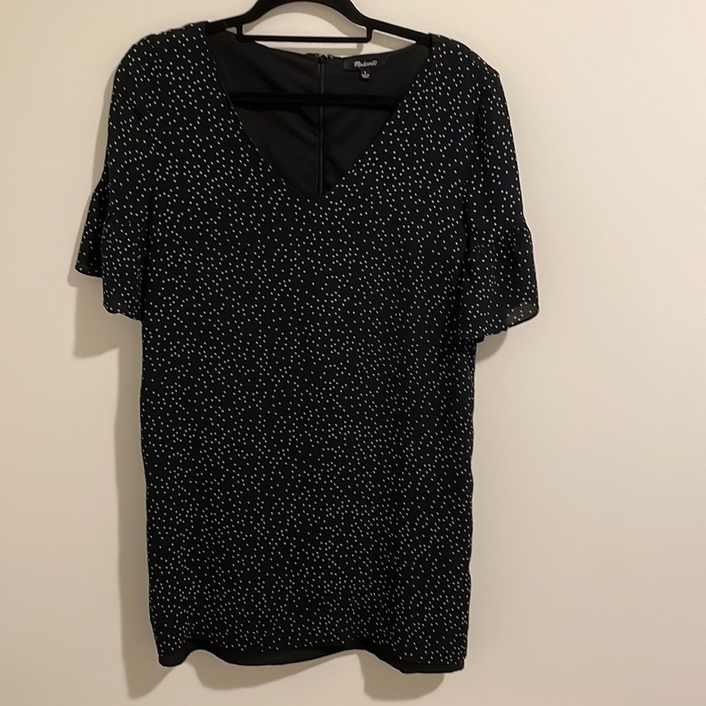 MADEWELL | Short sleeve Polka dot dress